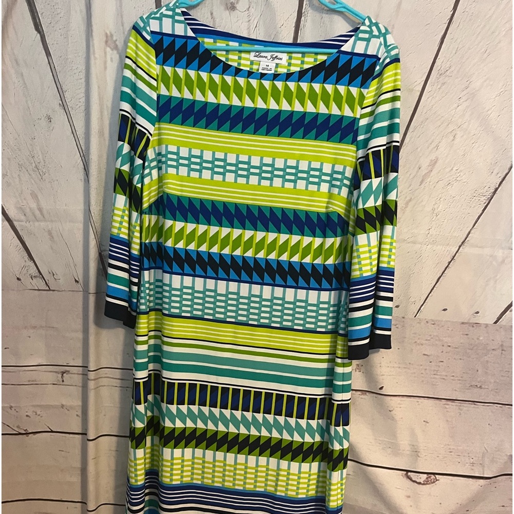 Laura Jeffries Geometric Dress
